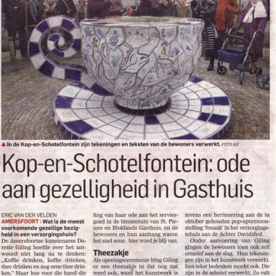 Kop en Schotel fontein