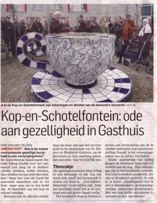 Kop en Schotel fontein