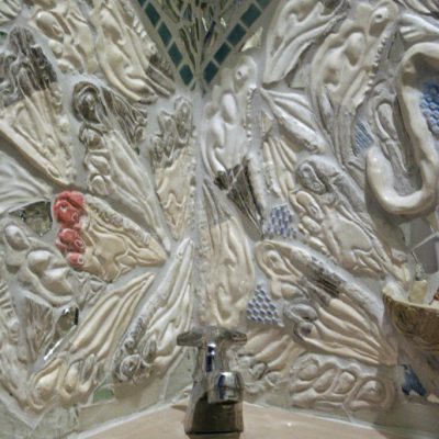 Mozaiek toilet 2016